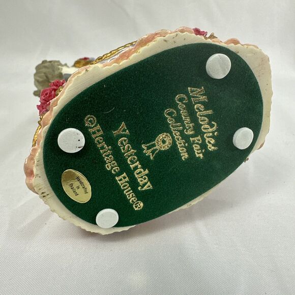 County Fair Collection Carousel Horse Musical Figurine Rotating Base - Picture 7 of 7